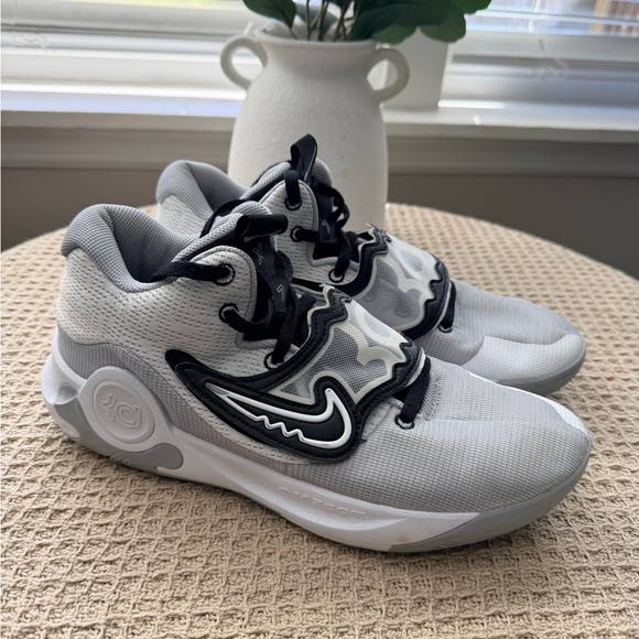 Nike KD Trey 5 X White/Black/Wolf Grey DD9538-102 Men\'s Basketball Shoes Sz 11 main image 5